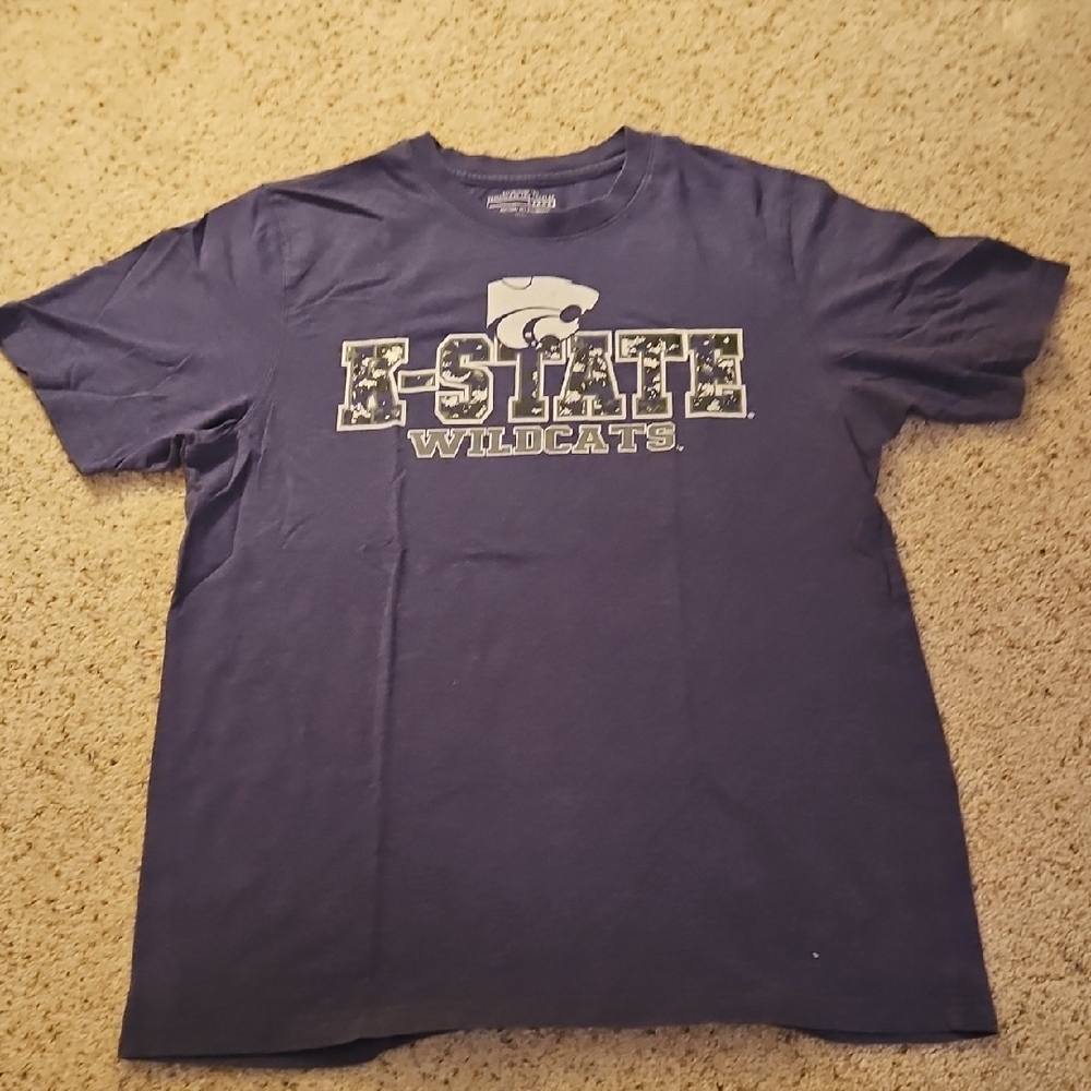 Women's Purple K-State Wildcats T-Shirt